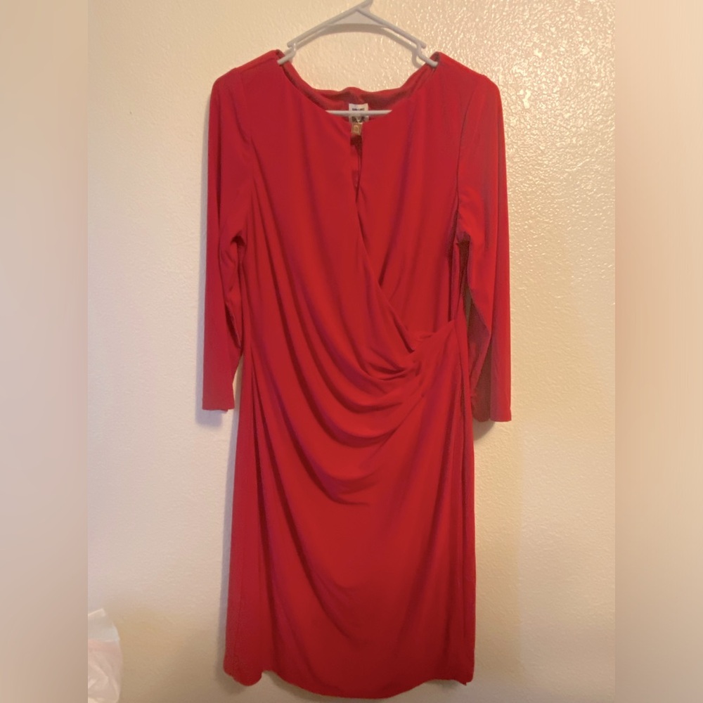 Anne Klein Red Dress
